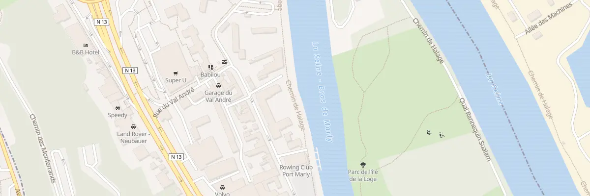 Plan du 16 Rue de Paris au Port-Marly