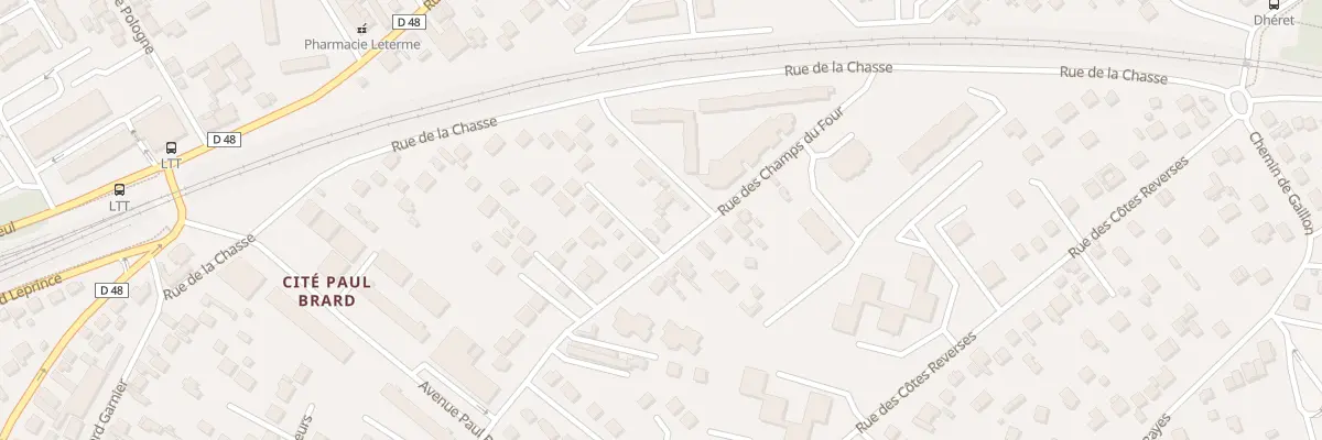 Plan du 65 Rue des Champs du Four à Conflans-Sainte-Honorine