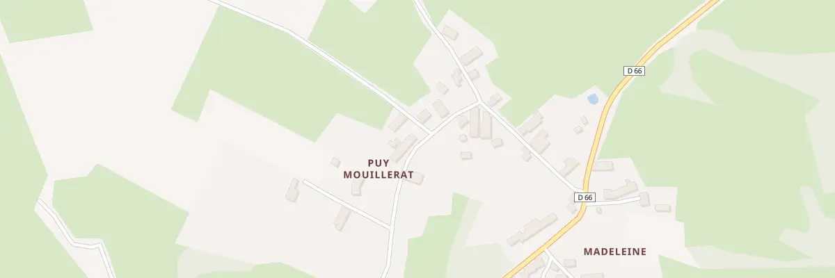 Plan du 5093 Puy Mouillerat à Parsac