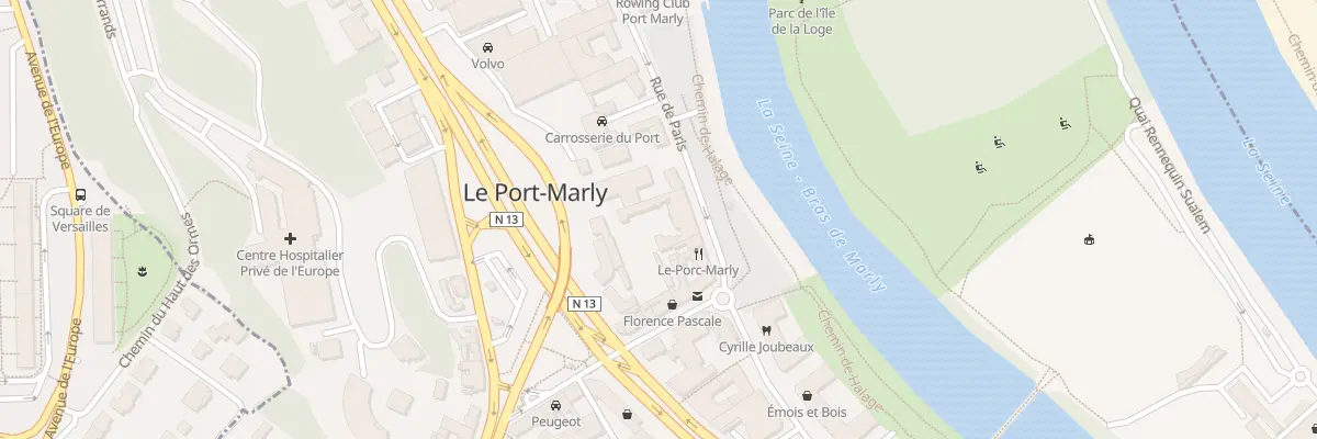 Plan du 17 Rue de Paris au Port-Marly