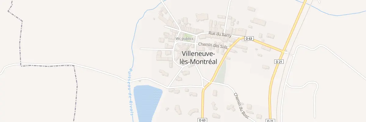 Plan du 43 Pl de la Ville à Villeneuve-lès-Montréal