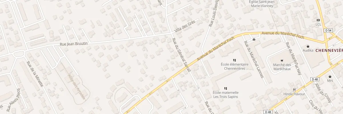 Plan du 29 Rue du Général Sarrail à Conflans-Sainte-Honorine