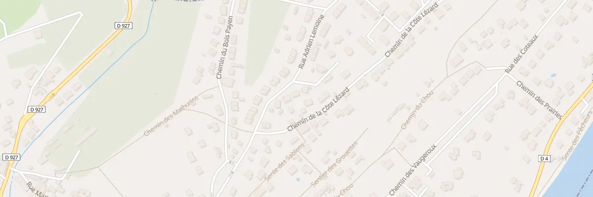 Plan du 90 Rue Adrien Lemoine à Pontoise