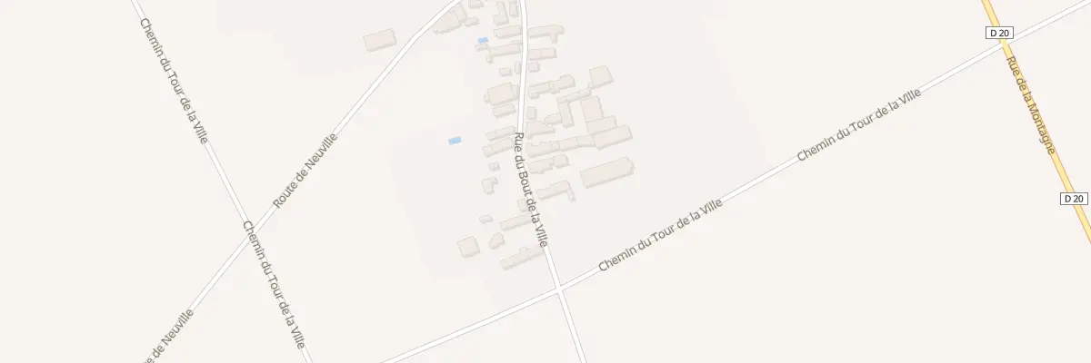 Plan du 11 Rue du Bout de la Ville à Montigny