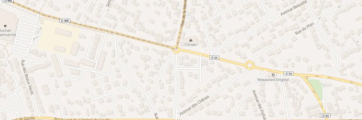 Plan du 64 Rue du Général Sarrail à Conflans-Sainte-Honorine