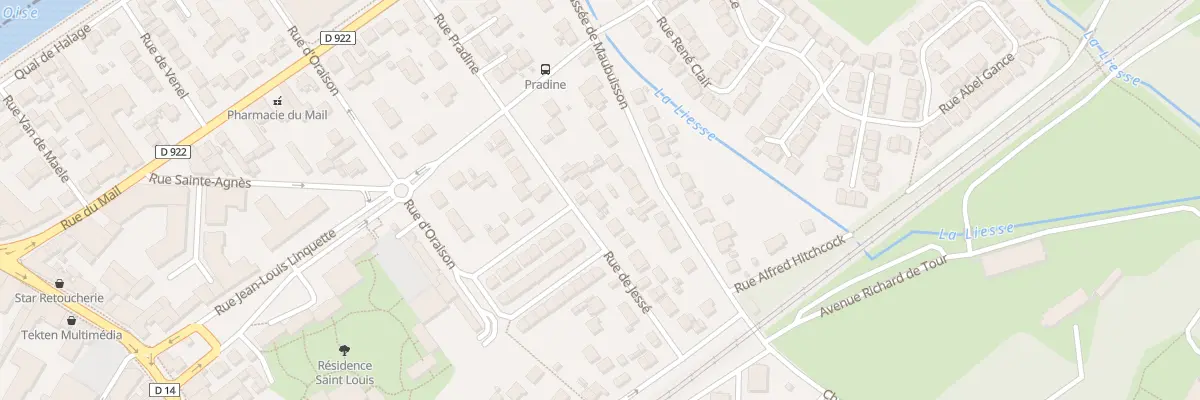 Plan du 14 Rue de Jesse à Saint-Ouen-l’Aumône