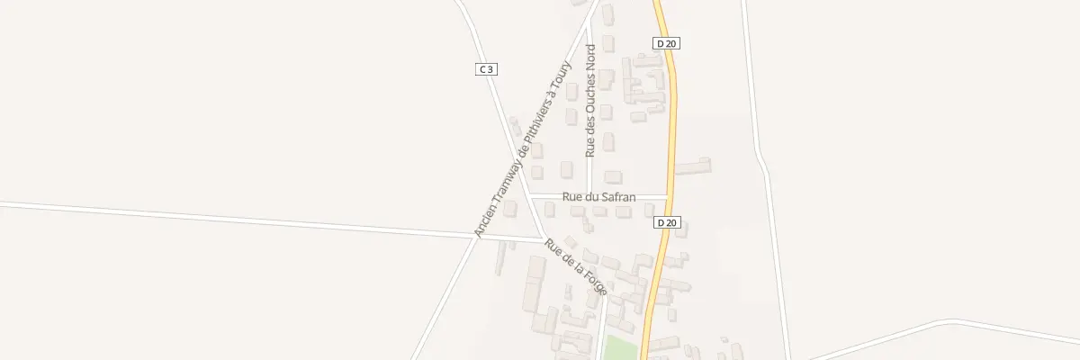 Plan du 1 Rue du Safran à Greneville-en-Beauce