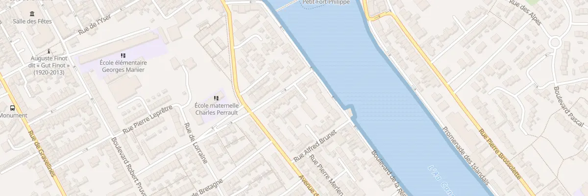 Plan du 5 Rue d’Alsace à Grand-Fort-Philippe