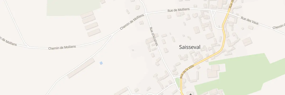 Plan du 19 Rue d’Airaines à Saisseval