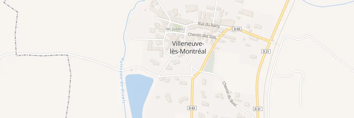 Plan du 27 Rue des Cathares à Villeneuve-lès-Montréal