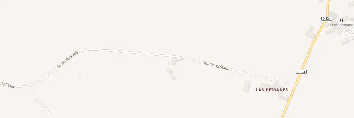 Plan du 355 Rte du Stade à Poulan-Pouzols