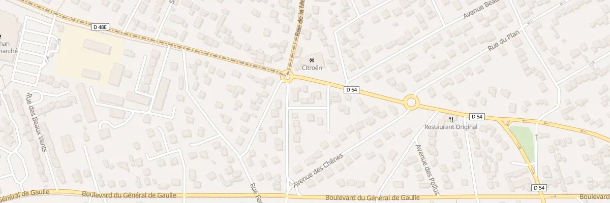 Plan du 6 Av de la Concorde à Conflans-Sainte-Honorine