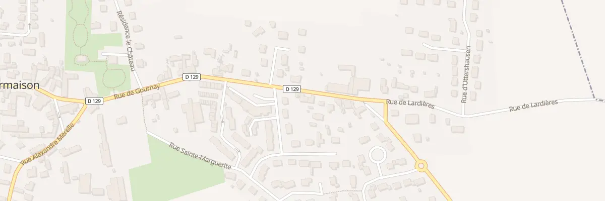 Plan du 13 Rue de Gournay à Lormaison