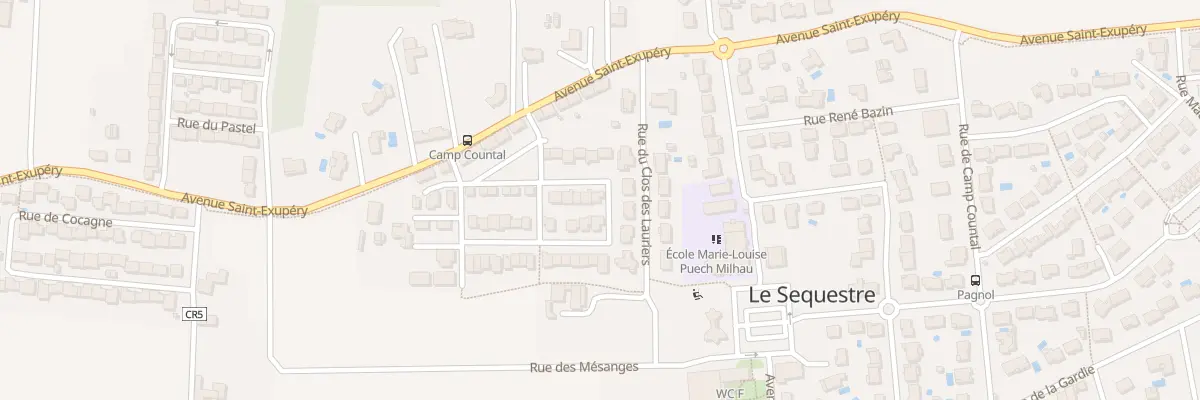 Plan du 22 Rue Mahatma Gandhi au Sequestre