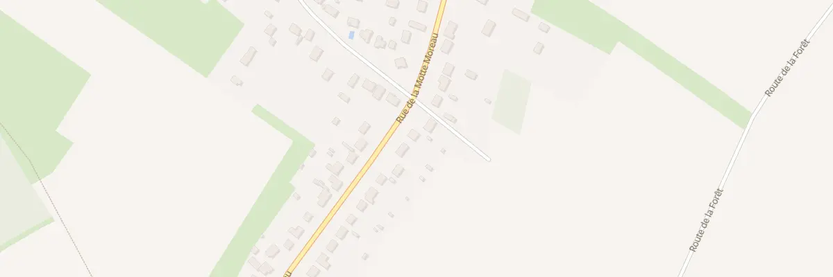 Plan du 1380 Rue de la Motte Moreau à Traînou