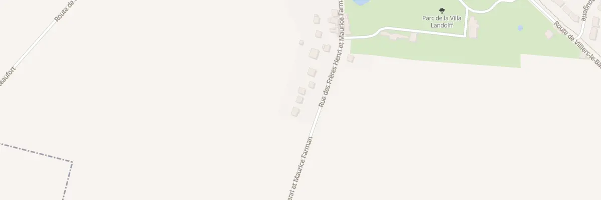 Plan du 26 Rue des Frères Farman à Toussus-le-Noble