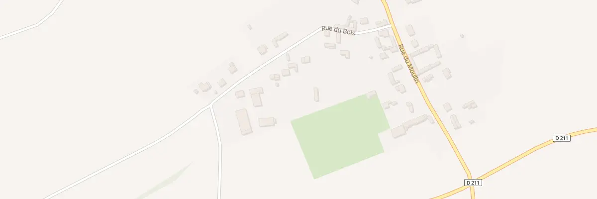 Plan du 11 Rue du Bois à Saisseval