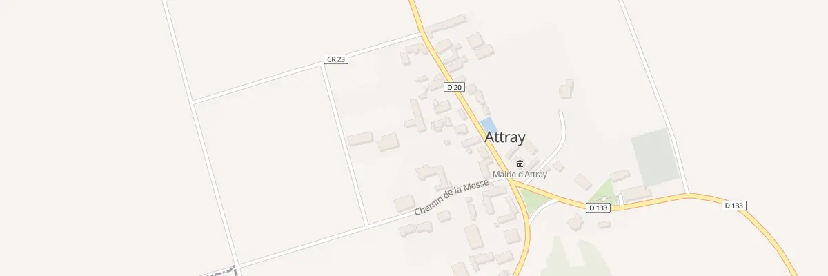 Plan du 15 Rue du Général Hurault à Attray