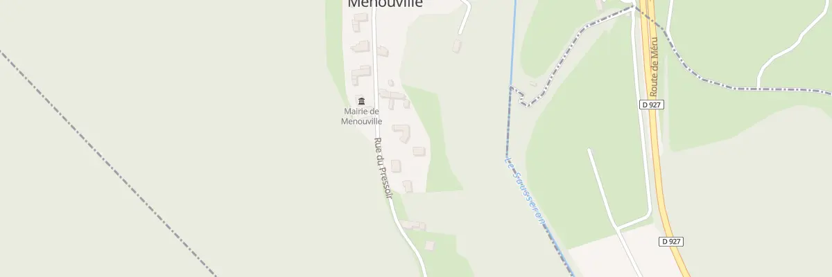 Plan du 7 Rue du Pressoir à Menouville