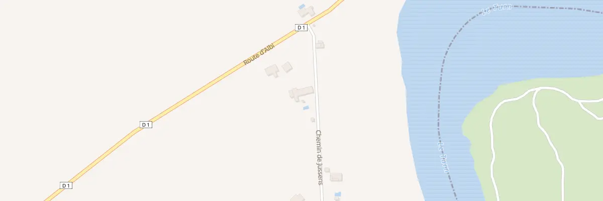 Plan du 8 Che de Jussens à Castelnau-de-Lévis