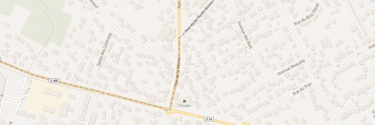 Plan du 209 Rue de la Marne à Conflans-Sainte-Honorine