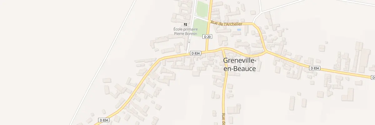 Plan du 25 Pl des Marronniers à Greneville-en-Beauce