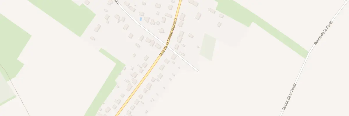 Plan du 1400 Rue de la Motte Moreau à Traînou