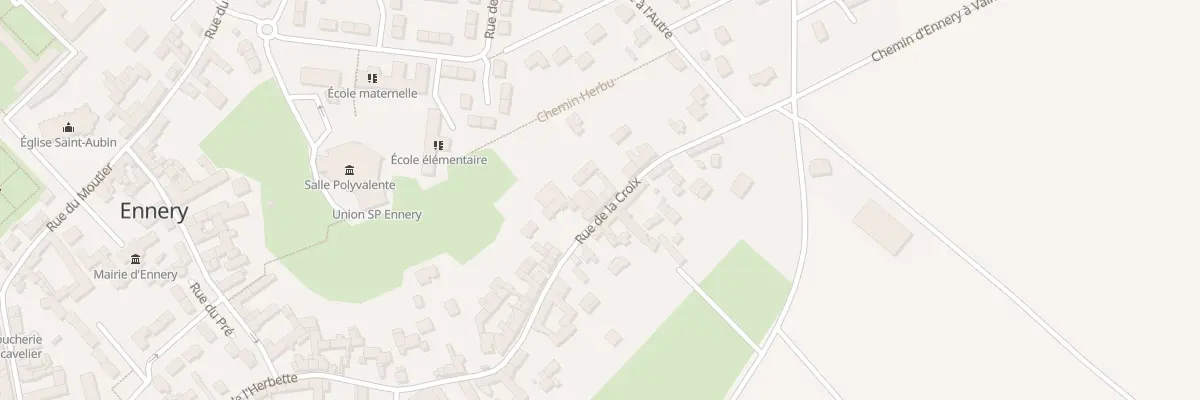 Plan du 23 Rue de la Croix à Ennery