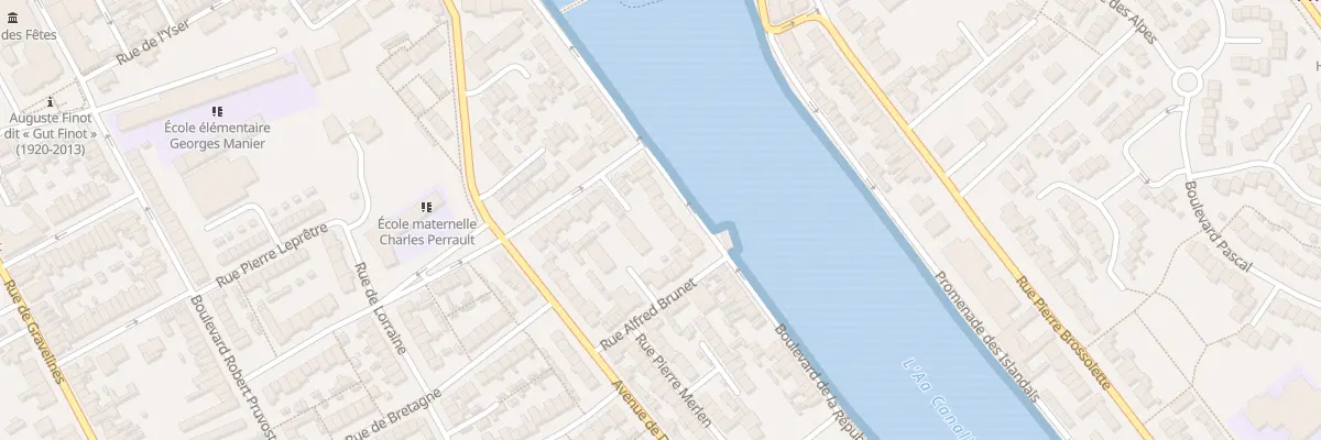Plan du 20B Bd de la République à Grand-Fort-Philippe