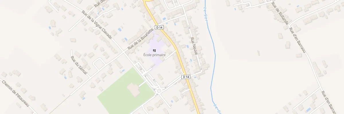Plan du 20 Rue du Théron à Sémalens