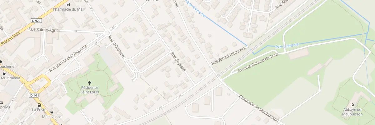 Plan du 4 Rue de Jesse à Saint-Ouen-l’Aumône