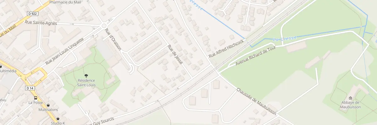 Plan du 2B Rue de Jesse à Saint-Ouen-l’Aumône
