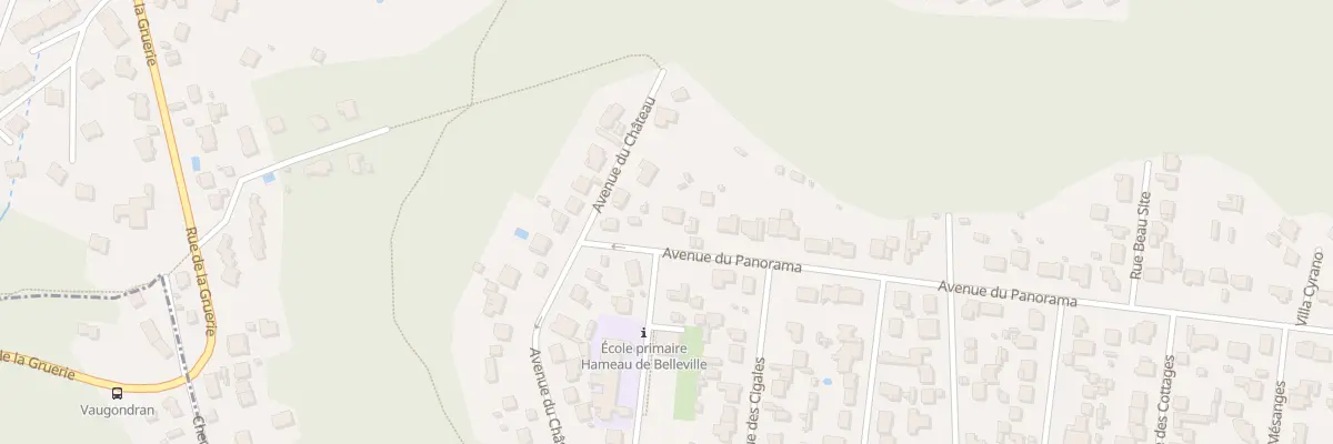 Plan du 78 Av du Panorama à Gif-sur-Yvette