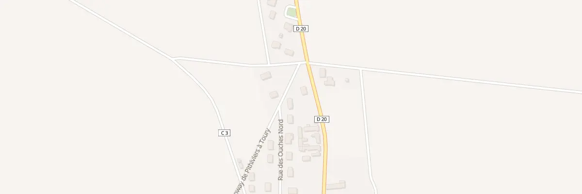 Plan du 12 Rue des Ouches Nord à Greneville-en-Beauce