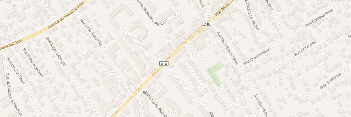 Plan du 62B Rue Désiré Clément à Conflans-Sainte-Honorine