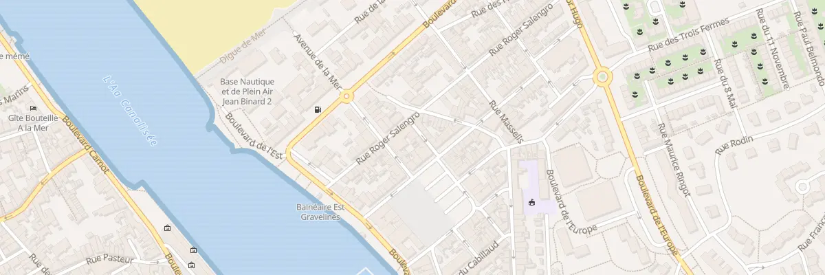 Plan du 5 Rue de la Vierge à Gravelines