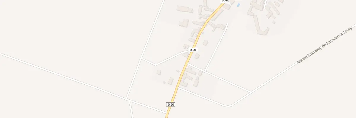 Plan du 18 Rue de la Gare à Greneville-en-Beauce