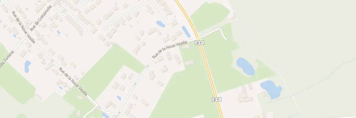Plan du 900 Rue de la Noue Veslée à Traînou