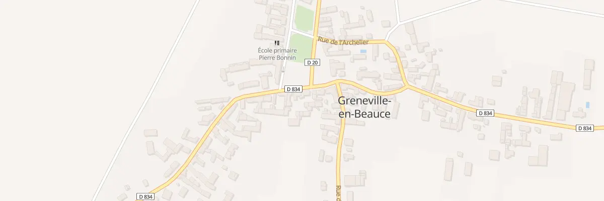 Plan du 19 Pl des Marronniers à Greneville-en-Beauce