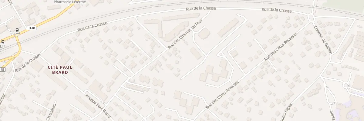 Plan du 76 Rue des Champs du Four à Conflans-Sainte-Honorine