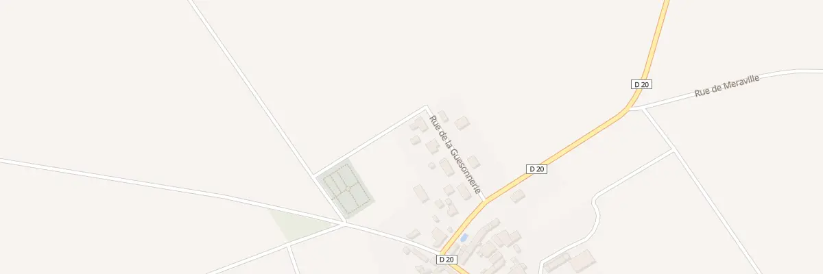 Plan du 8 Rue de la Guésonnerie à Jouy-en-Pithiverais