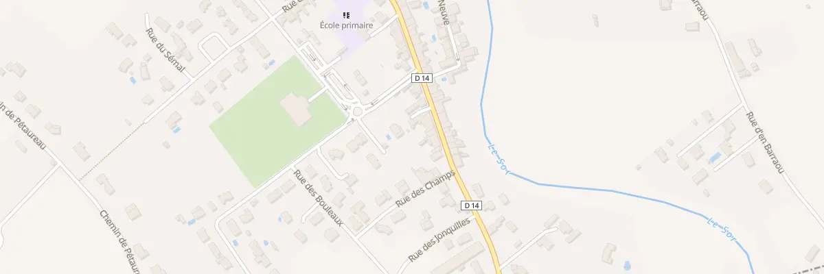 Plan du 40 Rue du Théron à Sémalens