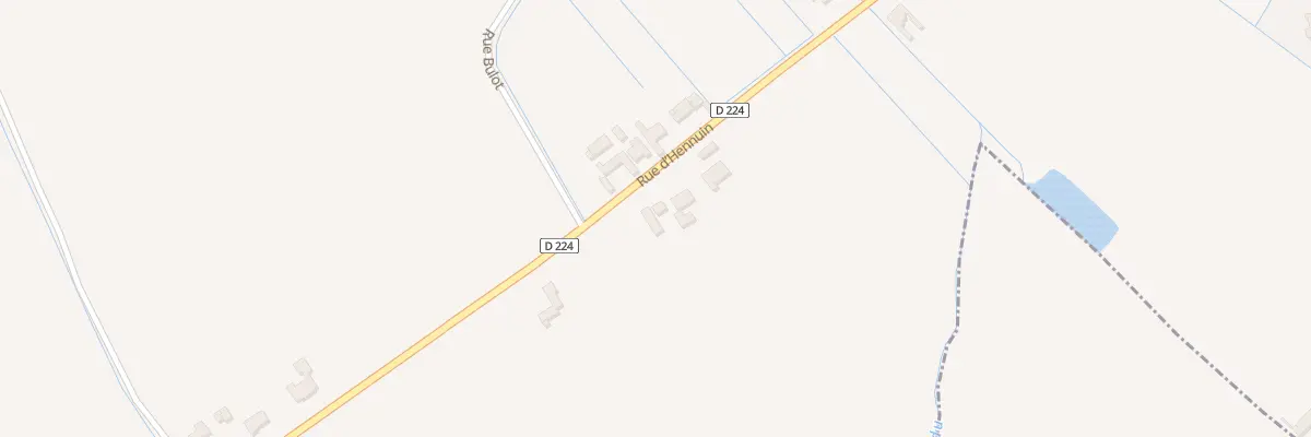 Plan du 2360 Rue d’Hennuin à Audruicq