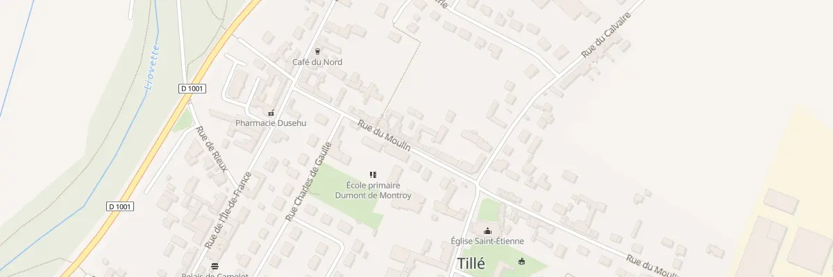 Plan du 17 Rue du Moulin à Tillé
