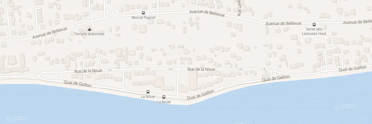 Plan du 53Q Rue de la Noue à Conflans-Sainte-Honorine