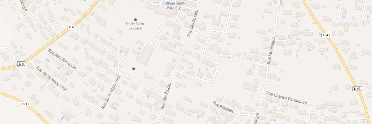 Plan du 27 Rue des Etudes à Bram