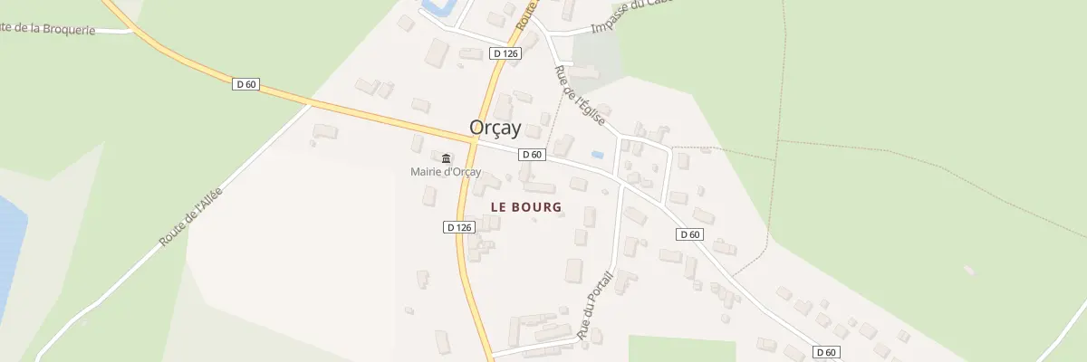 Plan du 8 Rte du Grand Village à Orçay