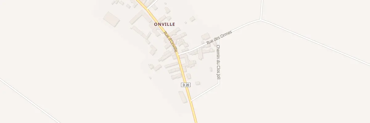 Plan du 4 Rue d’Onville à Greneville-en-Beauce