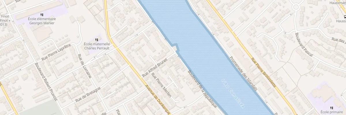 Plan du 24 Bd de la République à Grand-Fort-Philippe