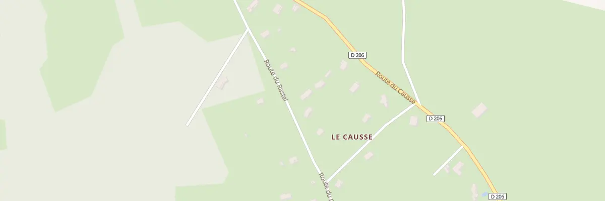 Plan du 5098 Le Causse à Saint-Félix